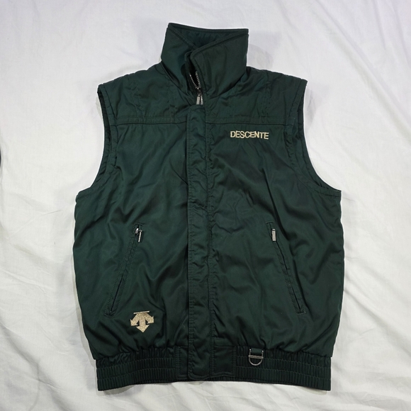 Descente Other - Vintage Descente Dark Green Ski Vest. L
